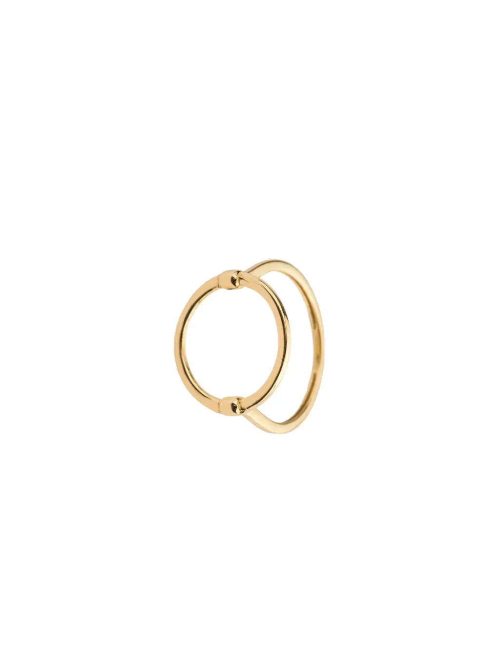 18K Gold Eternal Circle Ring