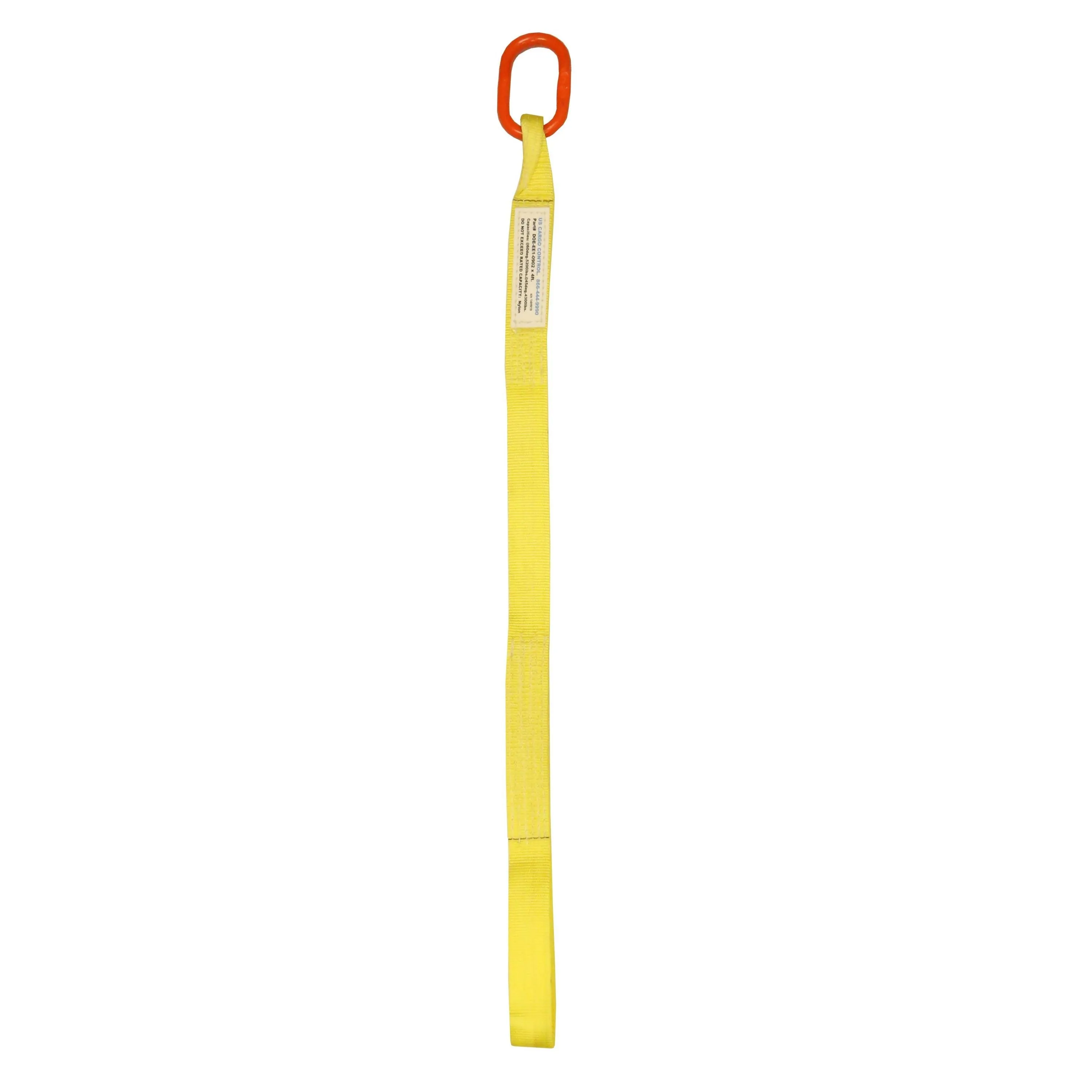 2"x10' (1 ply) Single Leg Nylon Sling w/ Master Link & Sewn Loop