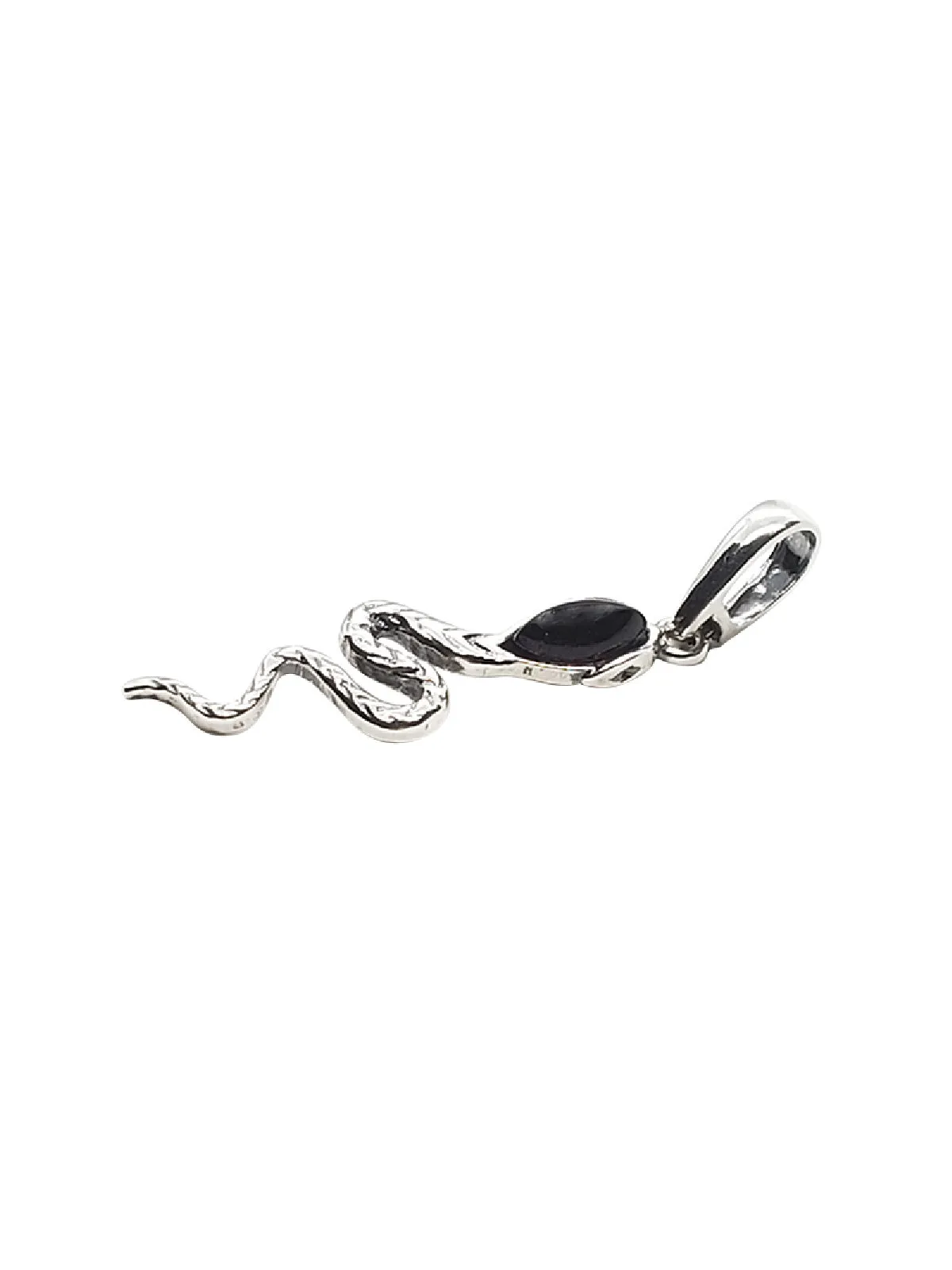 Amber Snake Necklace