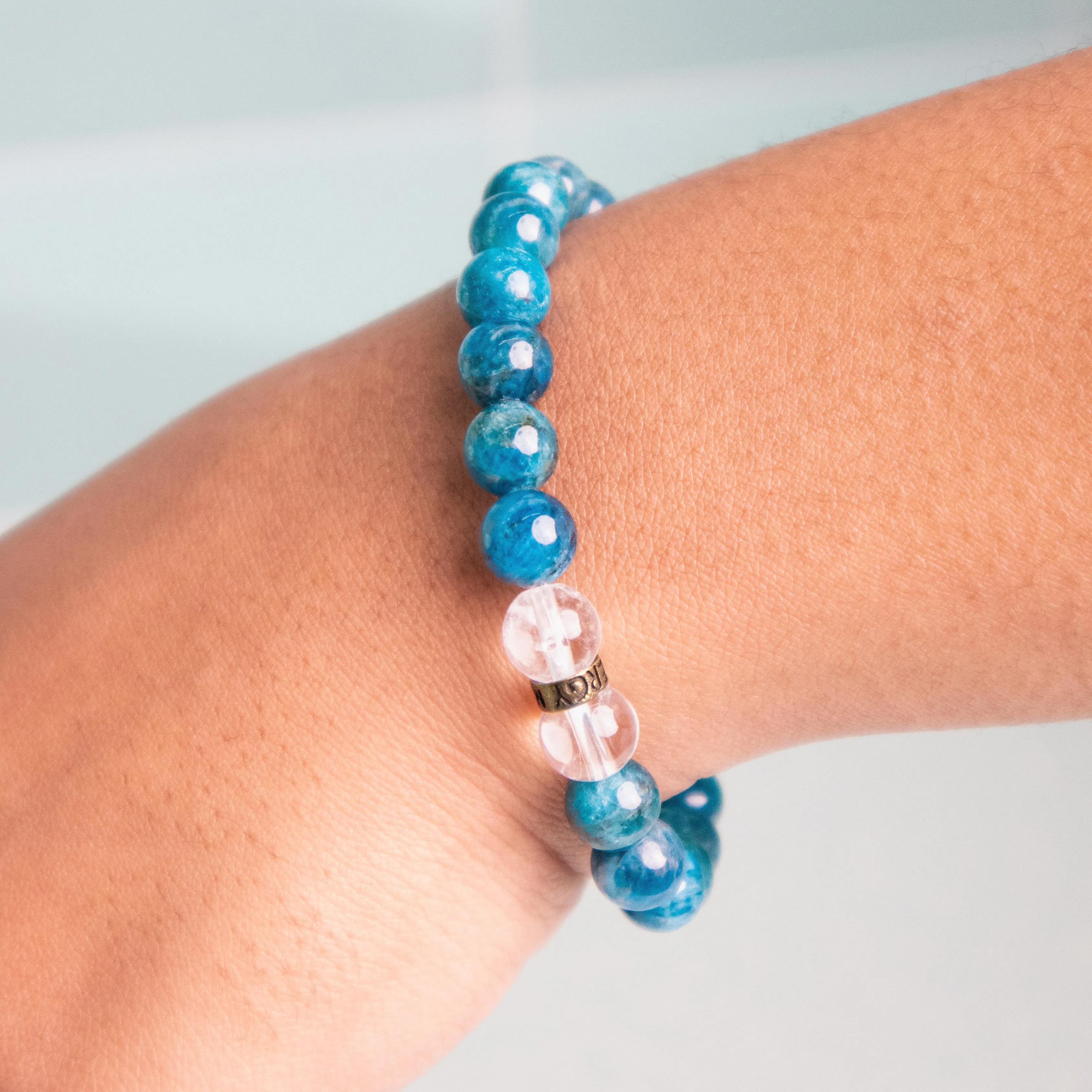 Blue Apatite Bracelet