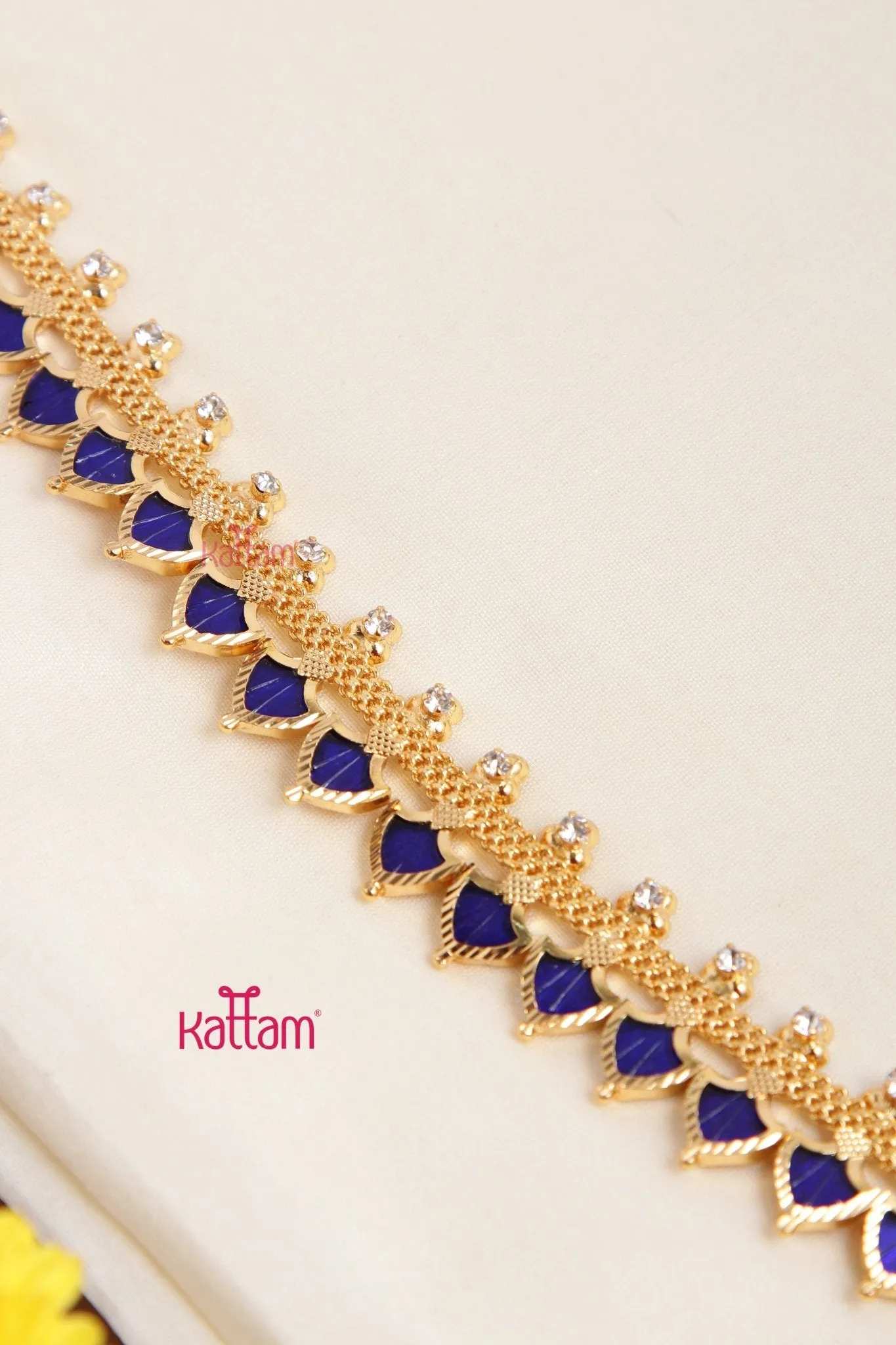 Blue Palakka Haram ( No Earrings )