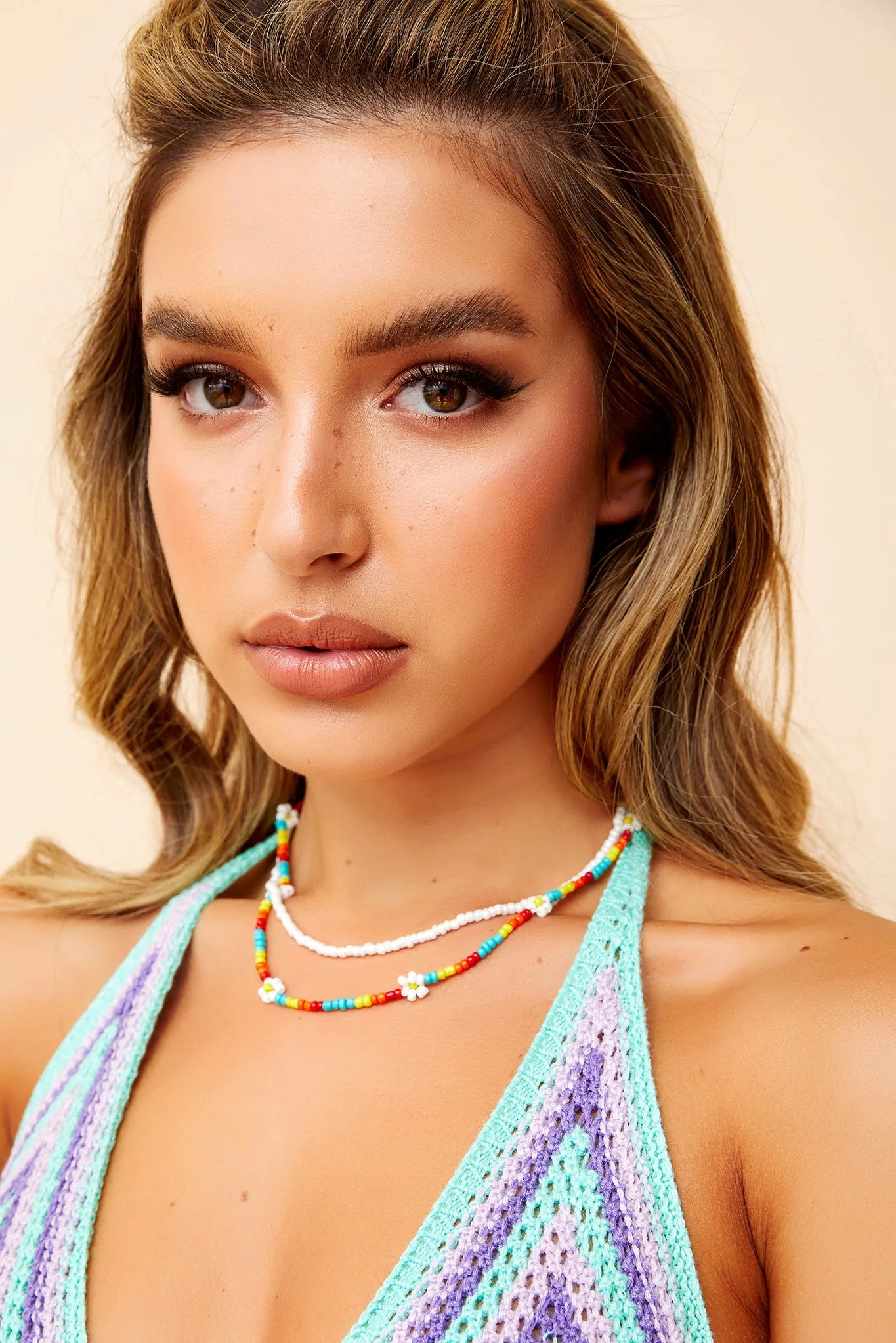 Came Back With Rainbows Necklace - Rainbow