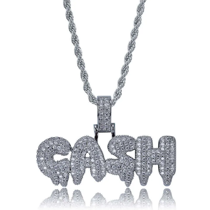 CASH Iced Out Pendant