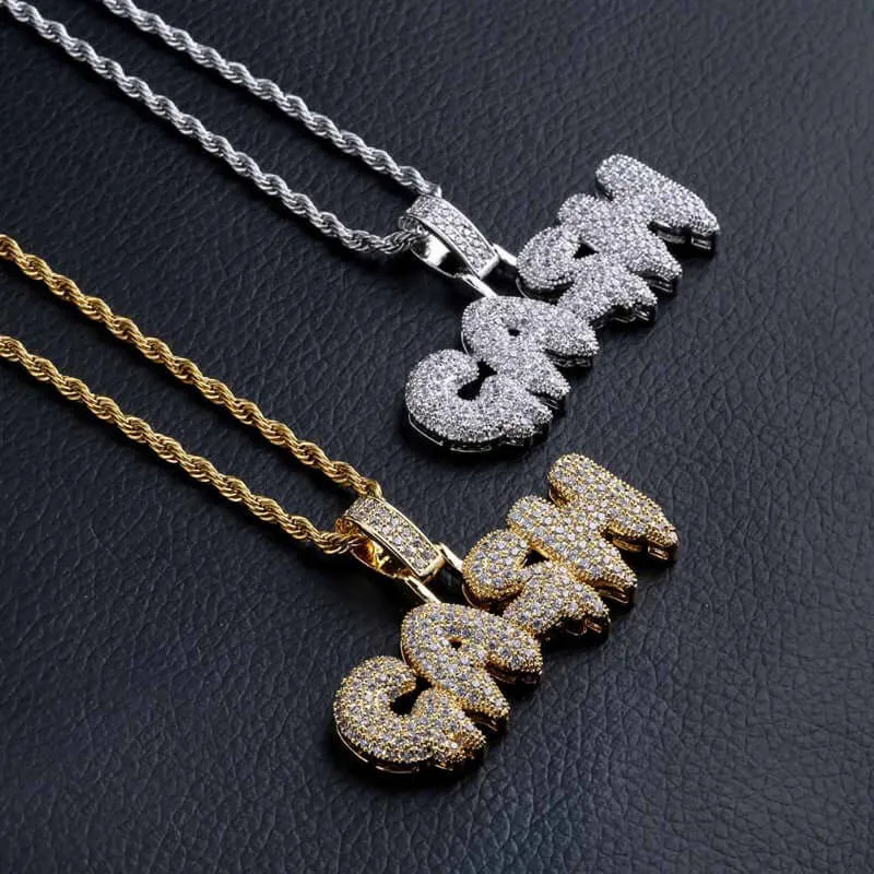 CASH Iced Out Pendant