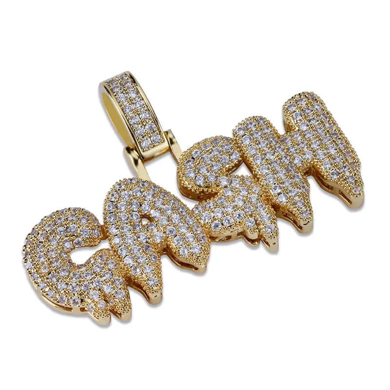 CASH Iced Out Pendant