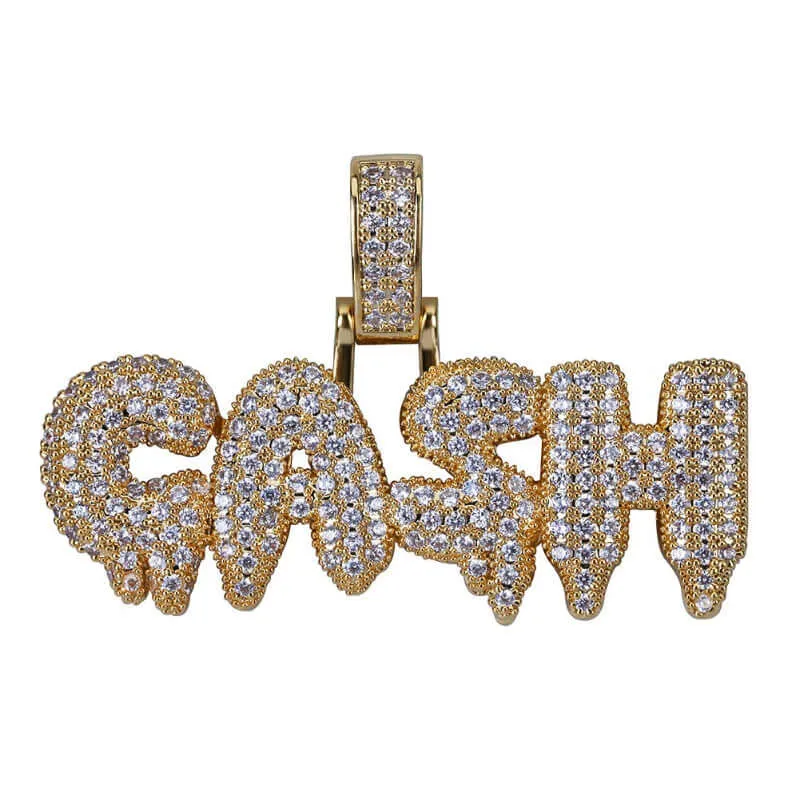CASH Iced Out Pendant