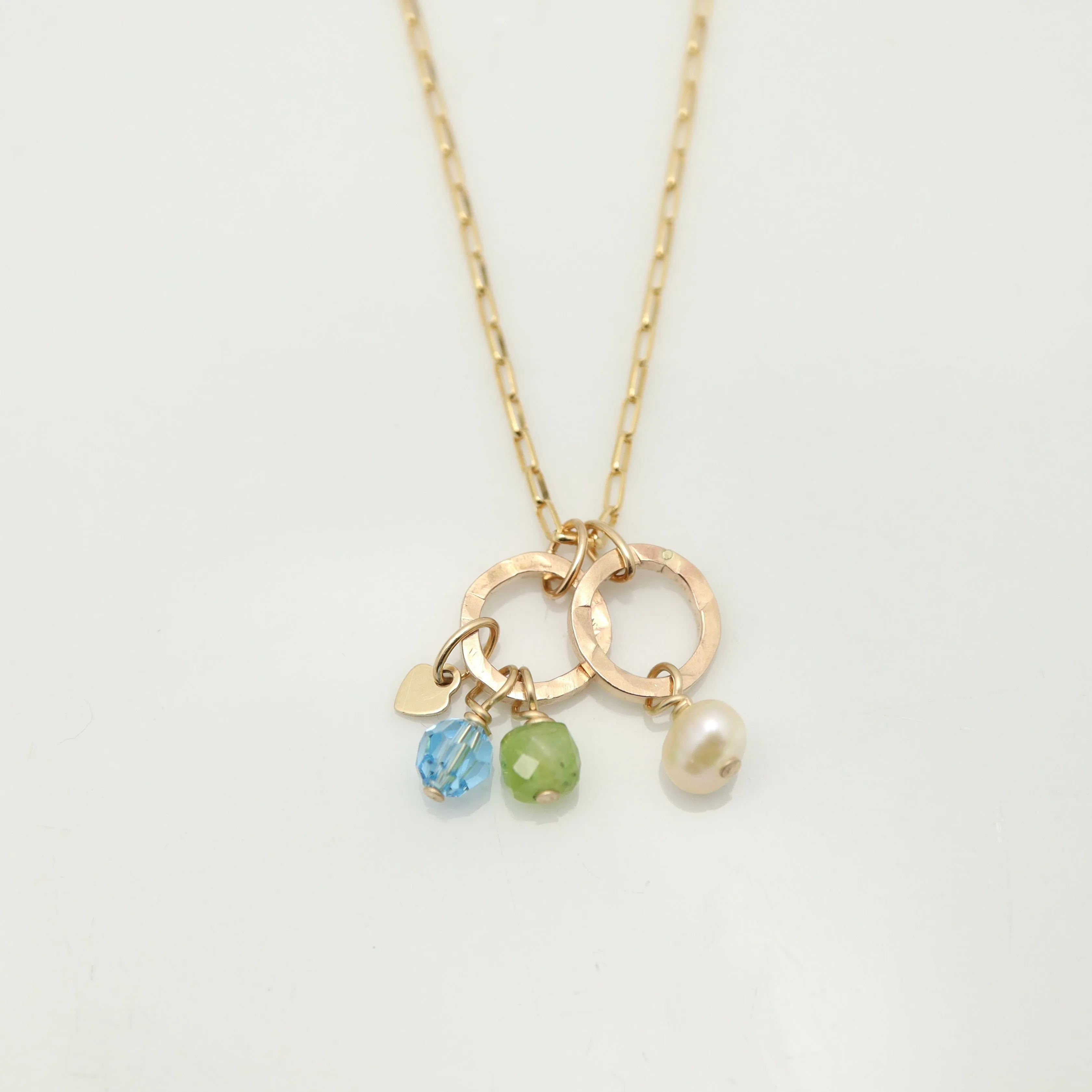 GOLD Birthstone Friendship Necklace