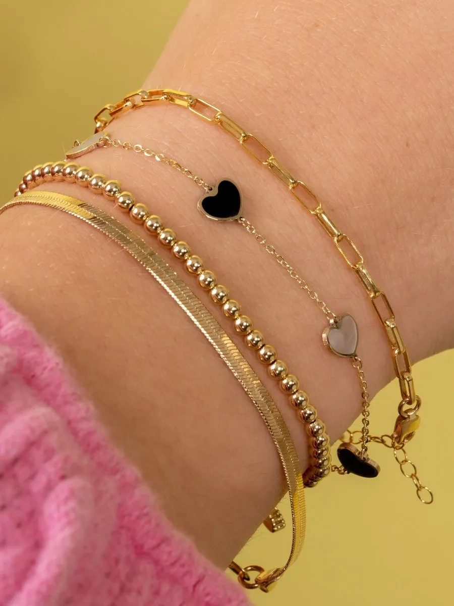 Herringbone Snake Bracelet