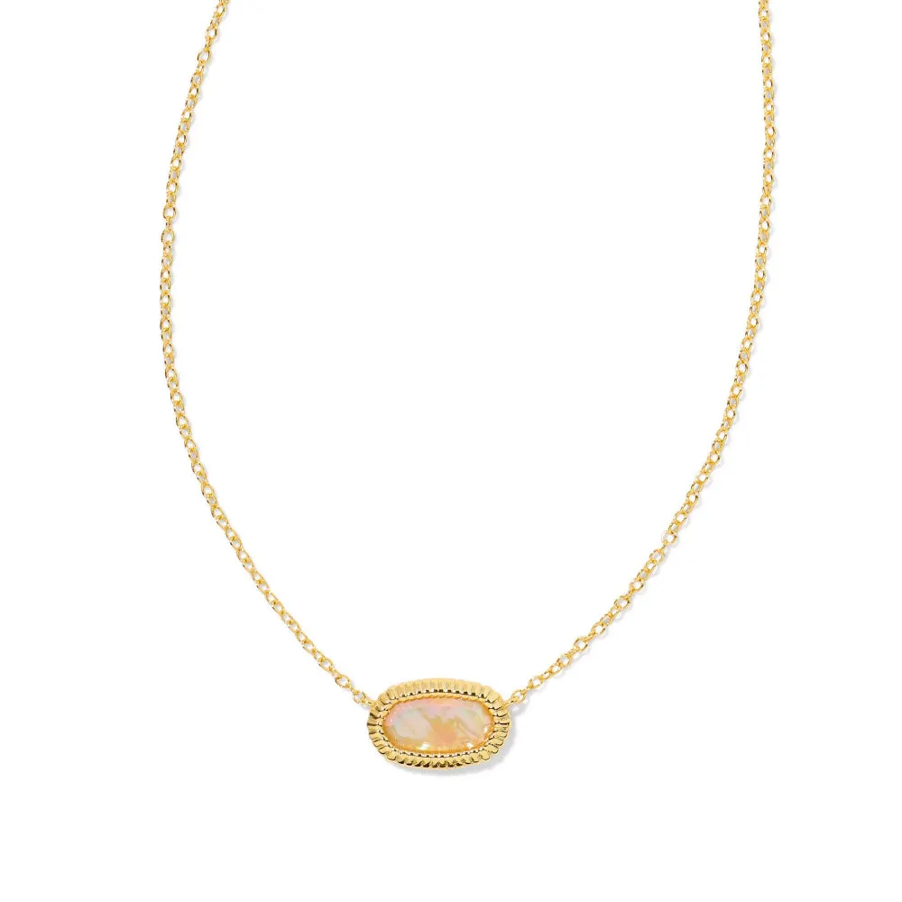 Kendra Scott Elisa Ridge Framed Pendant Necklace