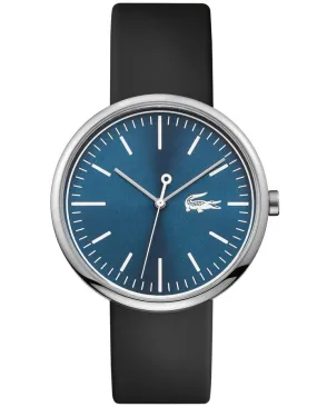 Lacoste Orbital Mens Watch - Stainless Steel - Dark Blue Dial - Strap - 30m