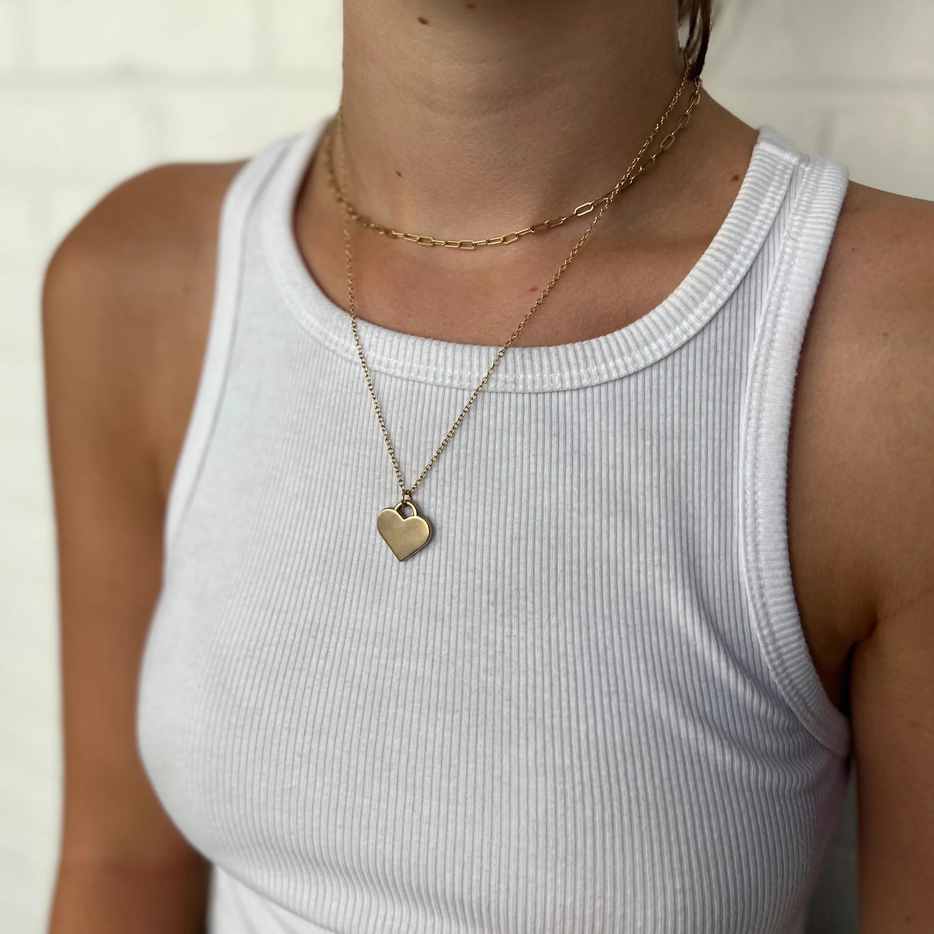LIVE OUT LOVE HEART PENDANT