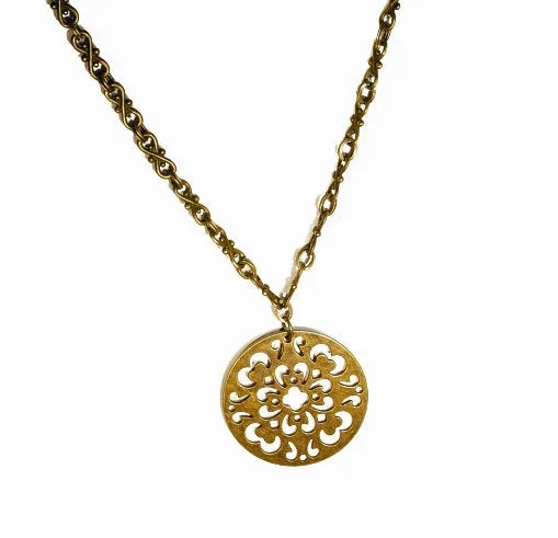 Long Bohemian Sweater Pendant Necklace
