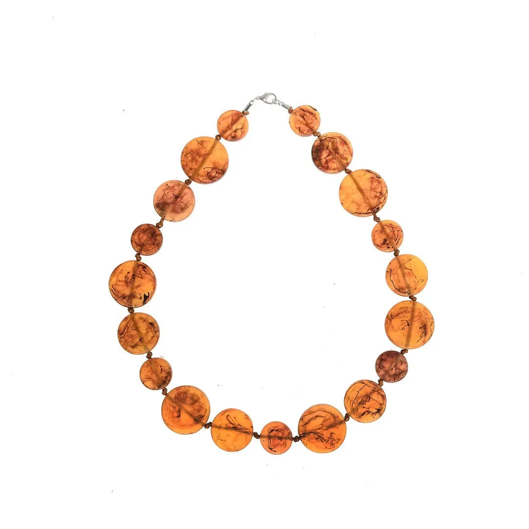 Luna Short Resin Necklace