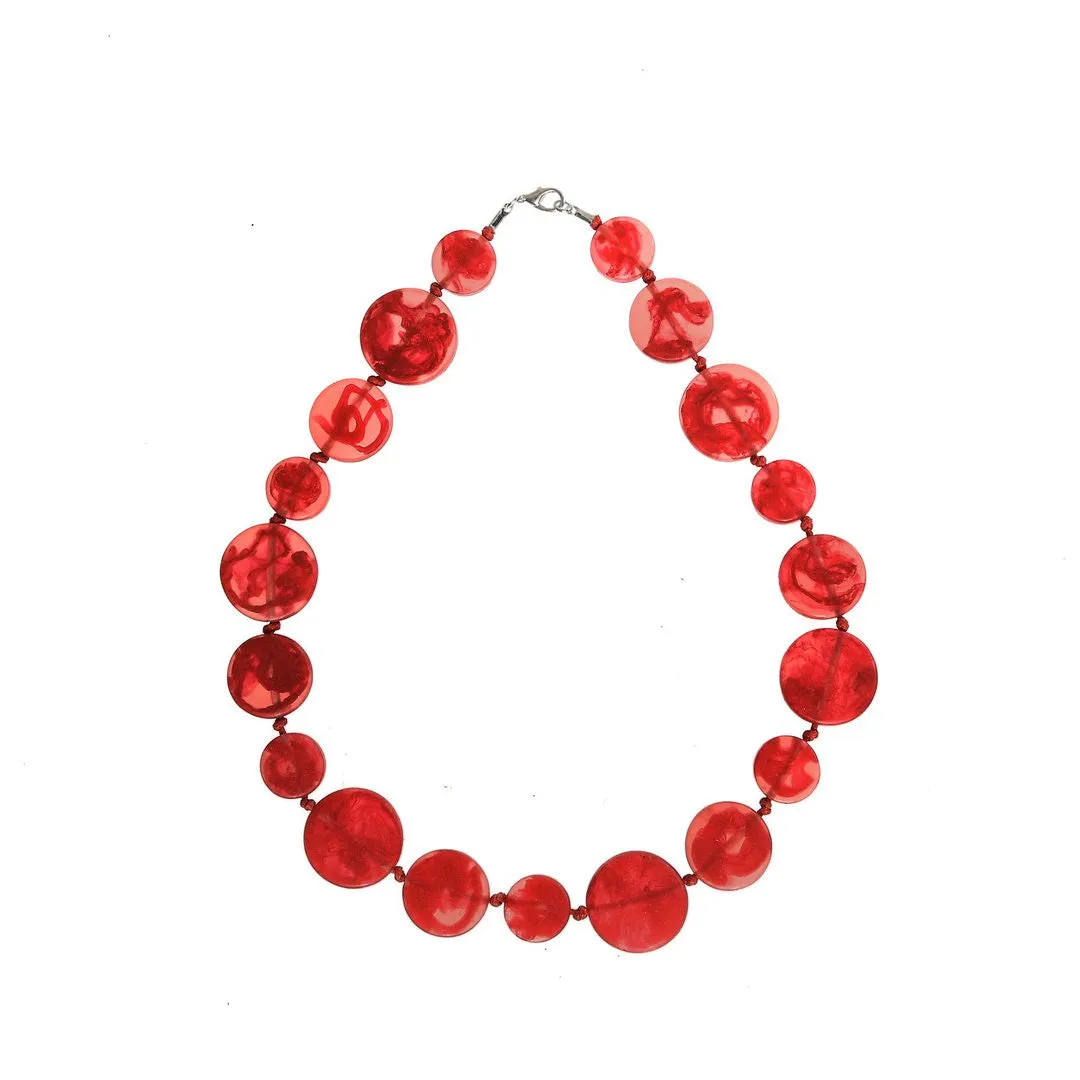 Luna Short Resin Necklace