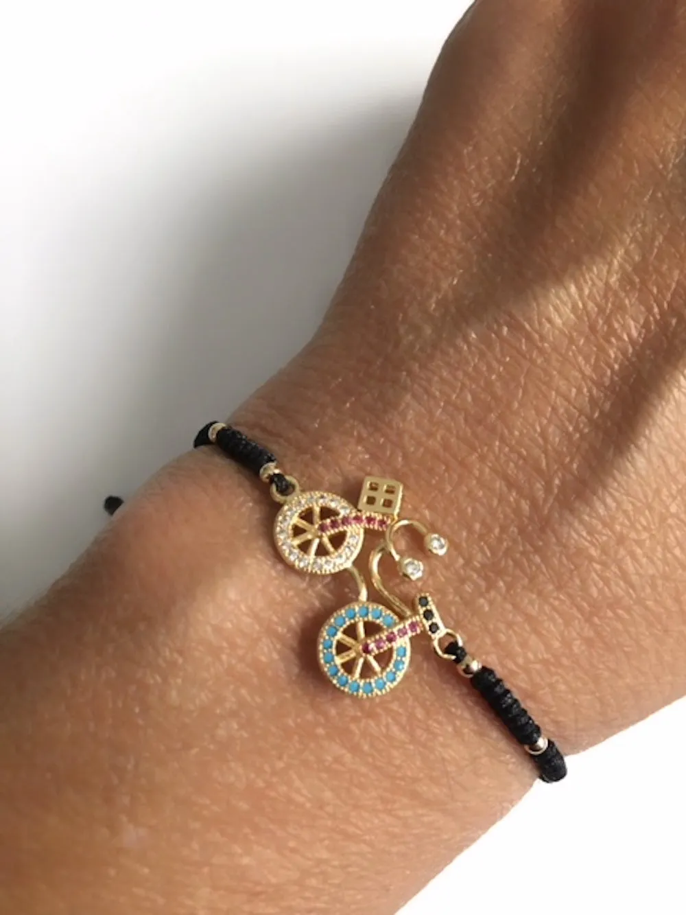 Macrame Friendship Bicycle Bracelet Fashion Jewelry