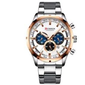 Men Waterproof Military Stainless Steel Wrist Watch