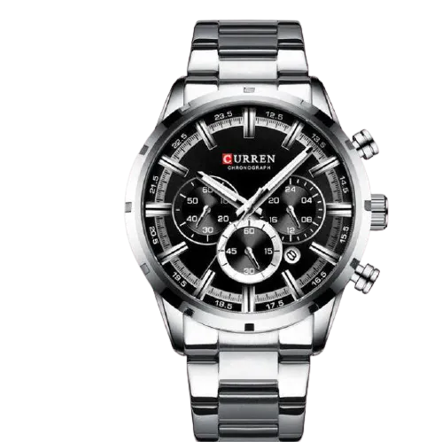 Men Waterproof Military Stainless Steel Wrist Watch