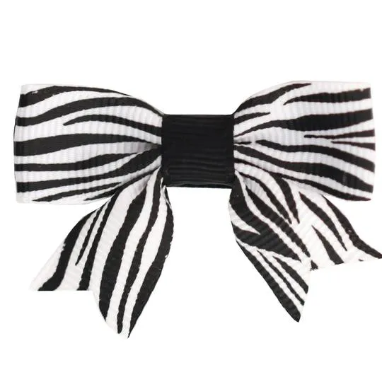 No Slippy Hair Clippy Tatum Zebra Print