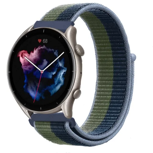 Nylon Sports Loop Watch Straps Compatible with the Tommy Hilfiger 22mm Range