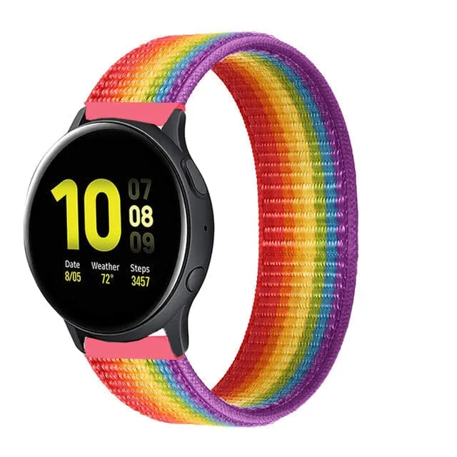 Nylon Sports Loop Watch Straps Compatible with the Tommy Hilfiger 22mm Range