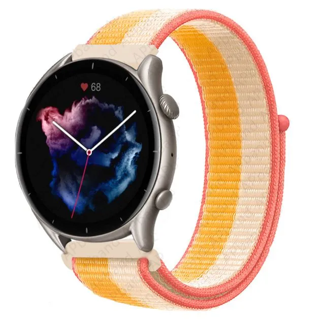 Nylon Sports Loop Watch Straps Compatible with the Tommy Hilfiger 22mm Range
