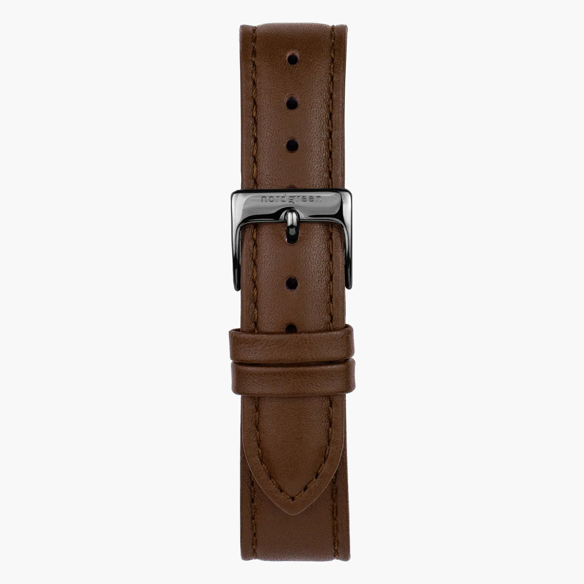 Philosopher | Black Dial - Brown Leather