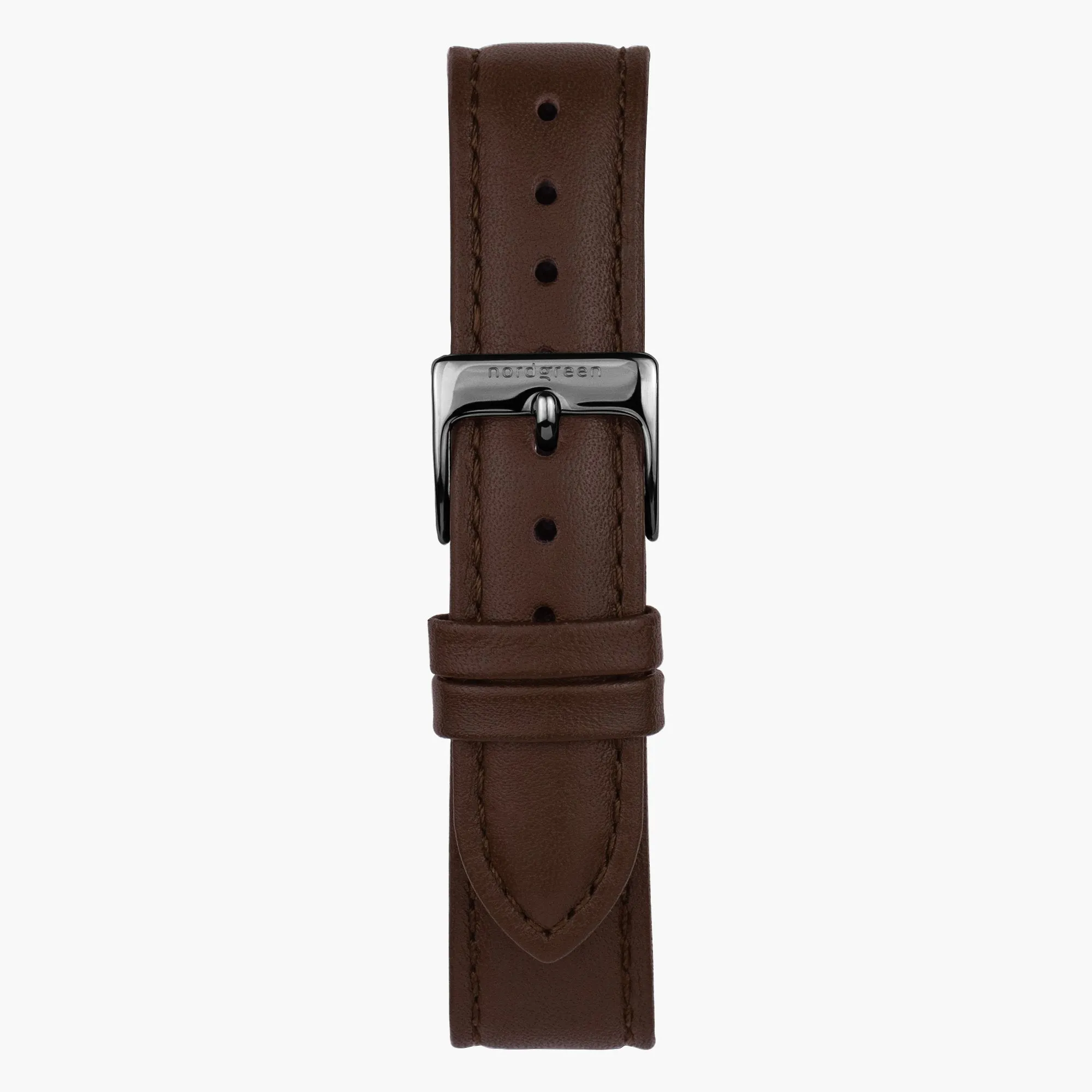 Philosopher | Black Dial - Dark Brown Leather