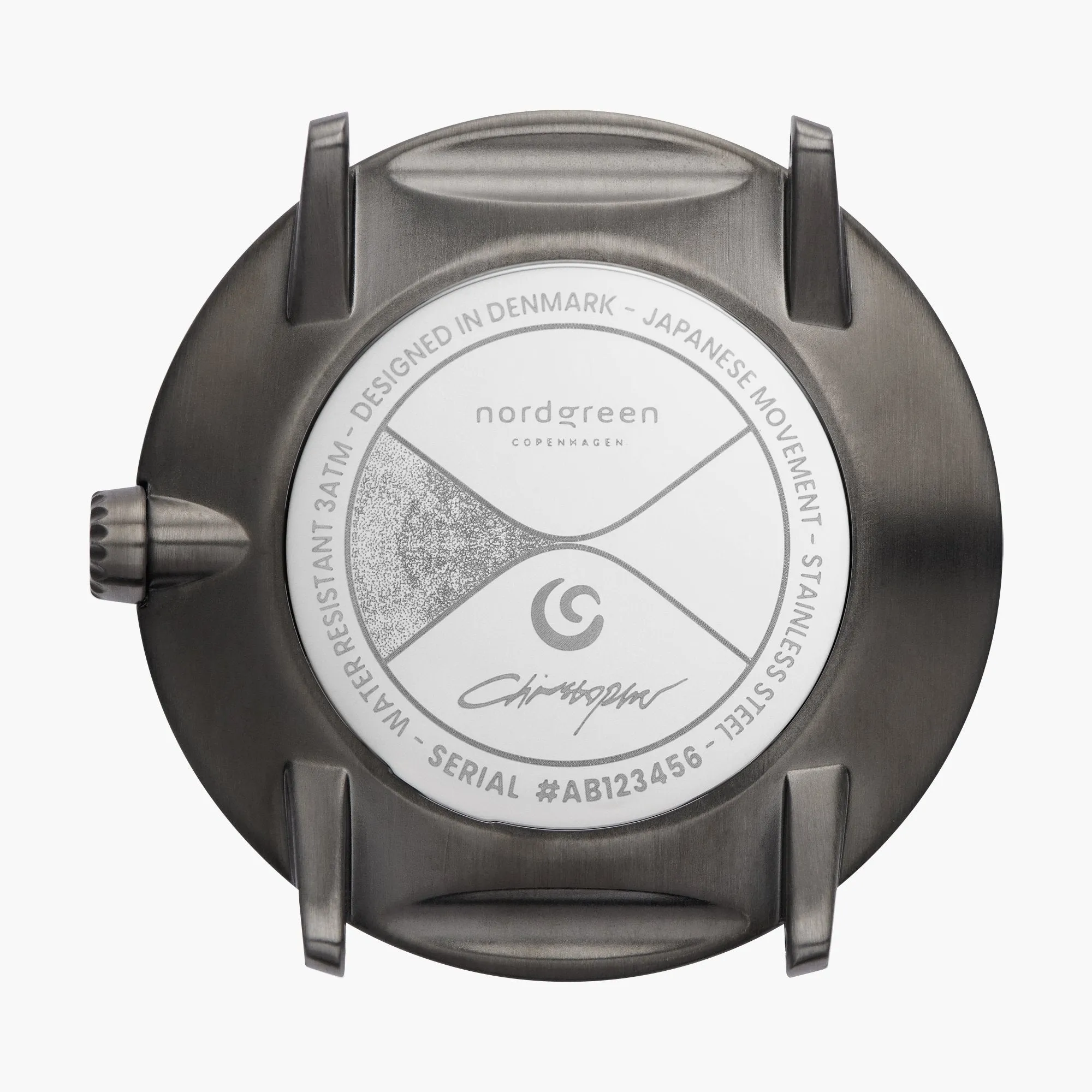 Philosopher | Black Dial - Dark Brown Leather