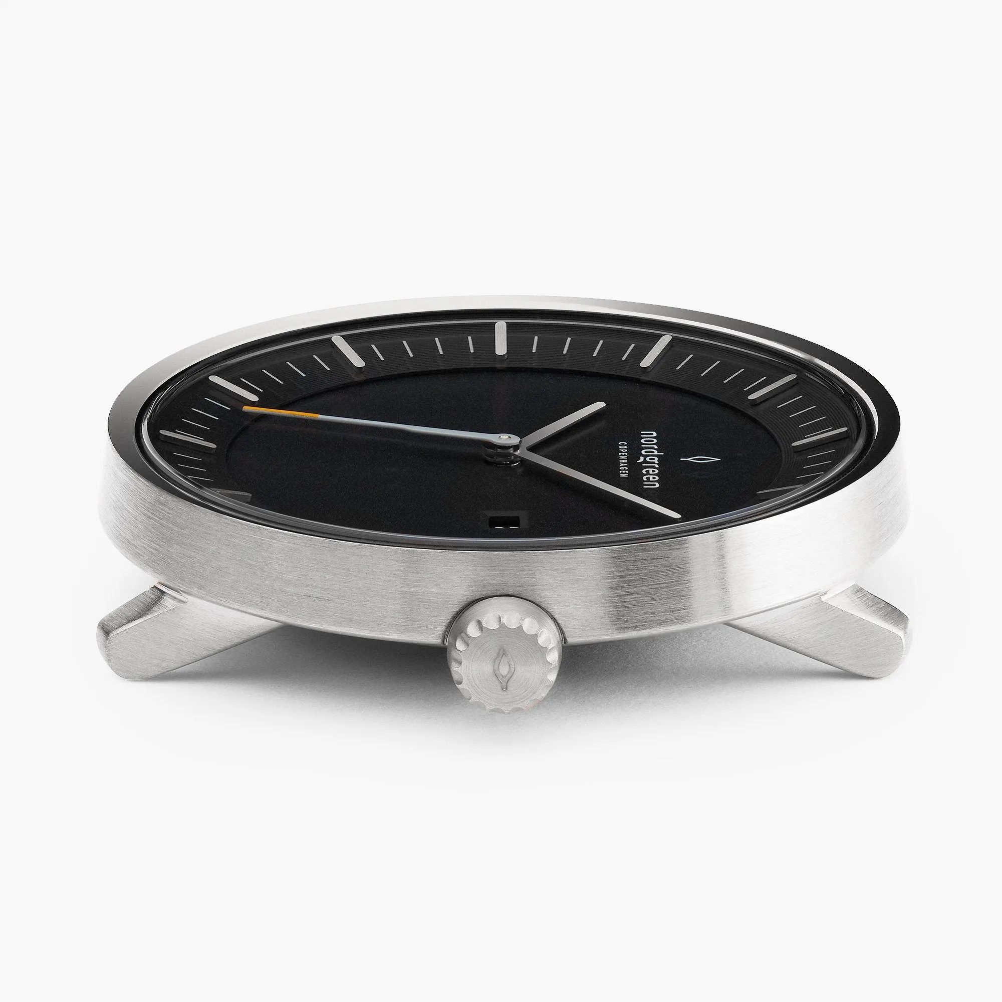 Philosopher | Black Dial - Dark Brown Leather