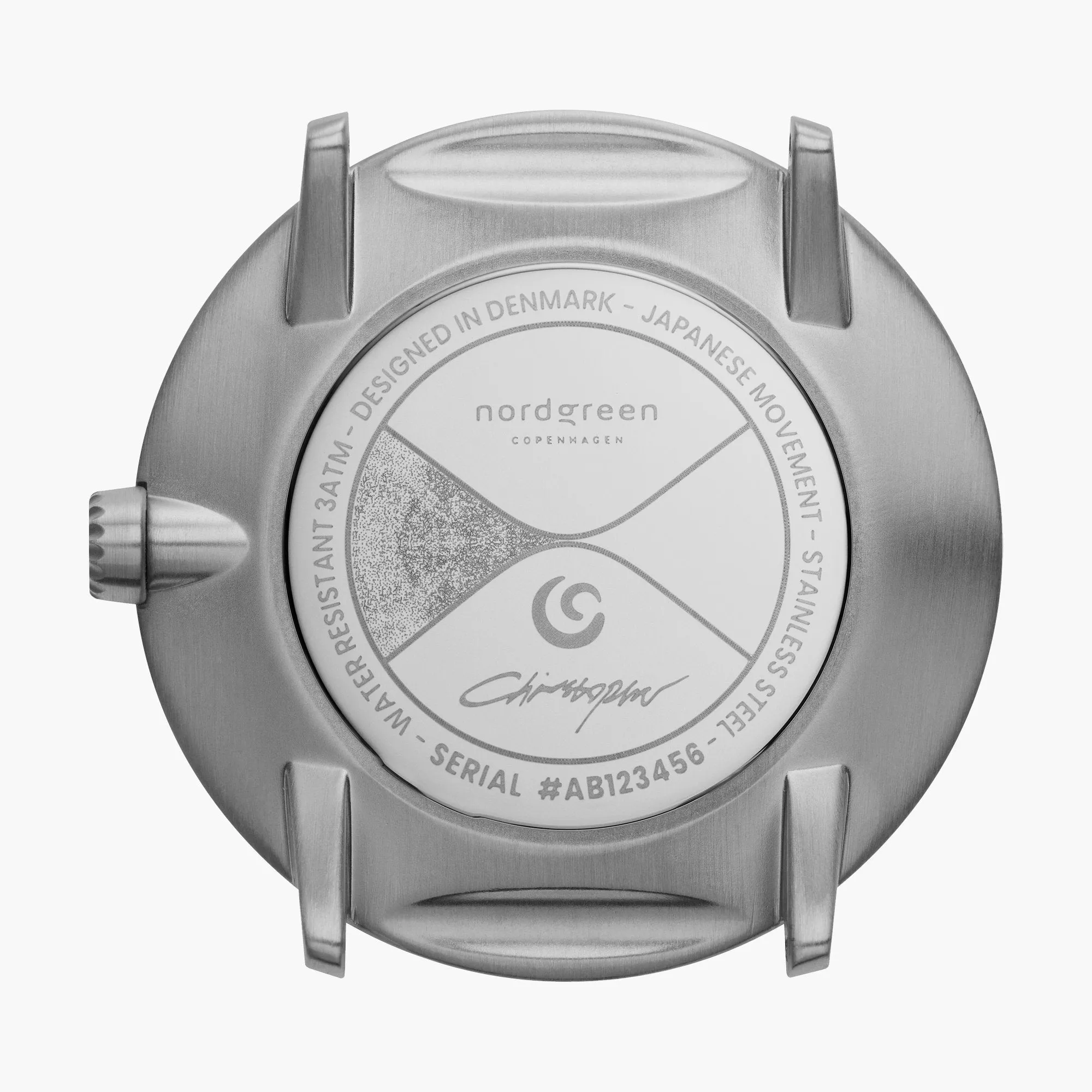 Philosopher | Black Dial - Dark Brown Leather