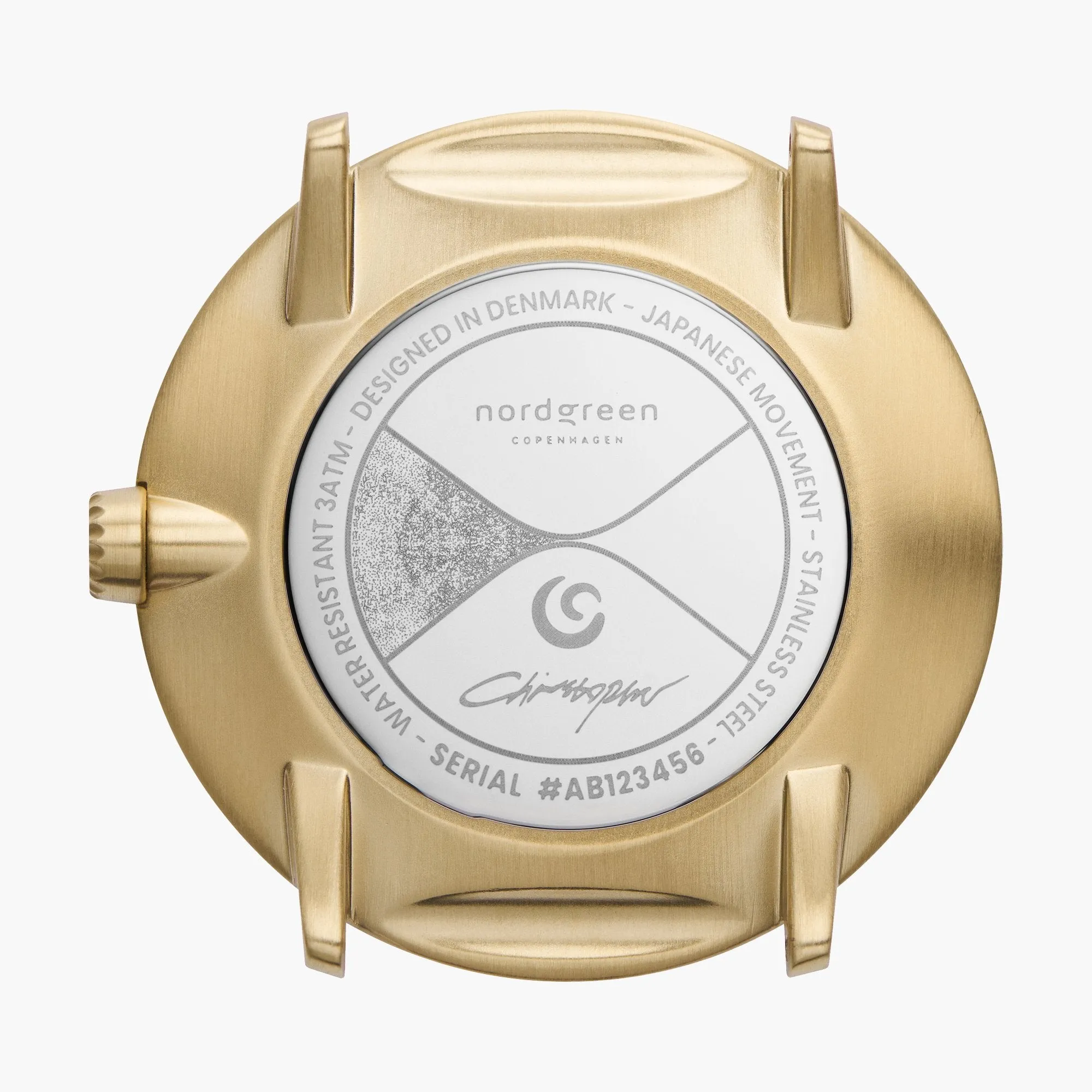 Philosopher | Black Dial - Dark Brown Leather