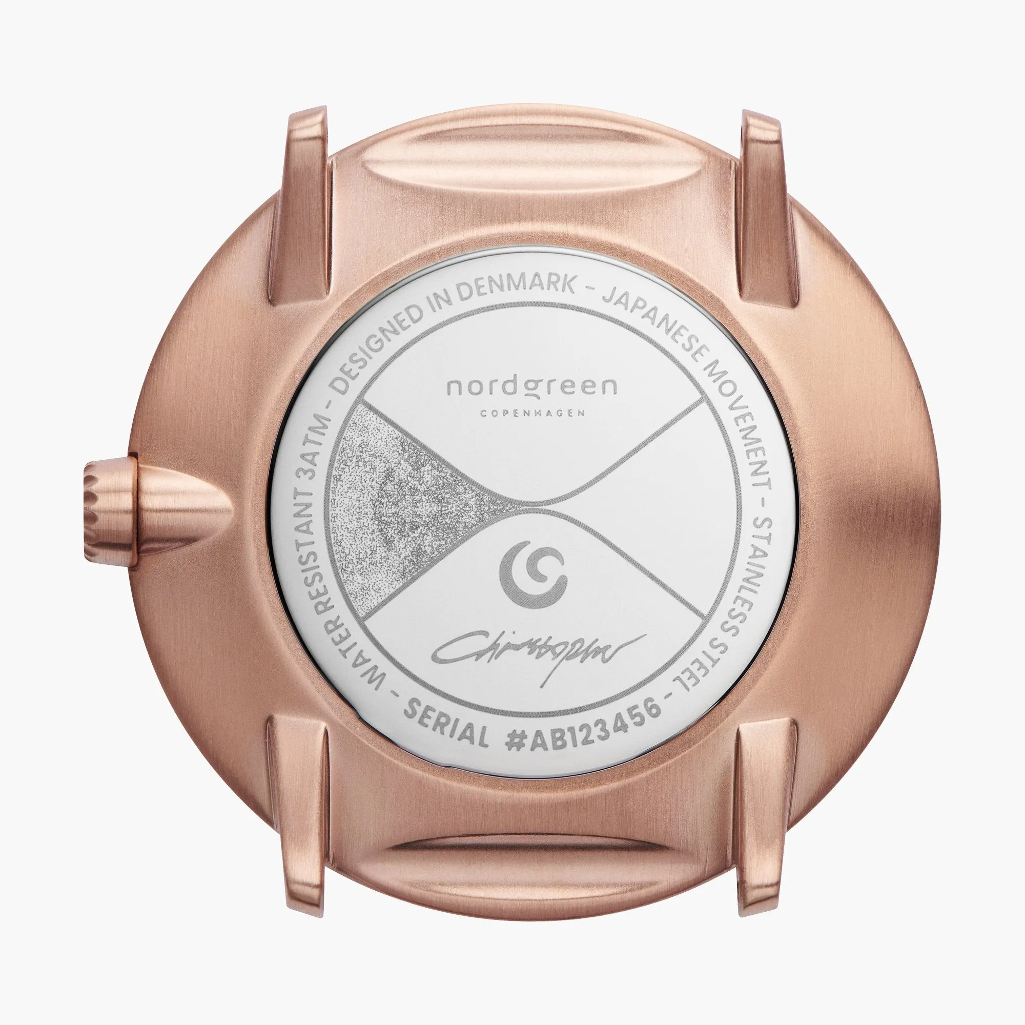 Philosopher | Black Dial - Dark Brown Leather