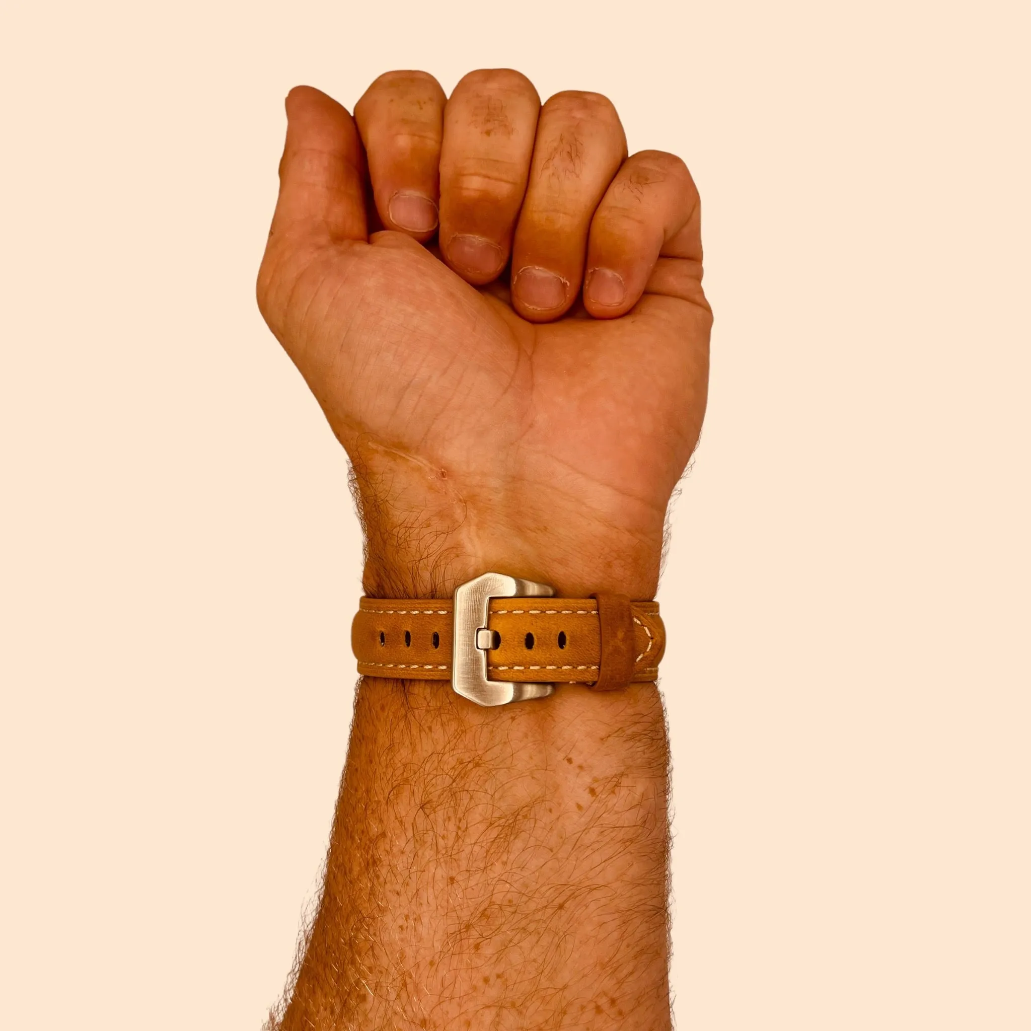 Retro Leather Straps Compatible with the Brew Watch  Retrograph & 8-Bit Brew