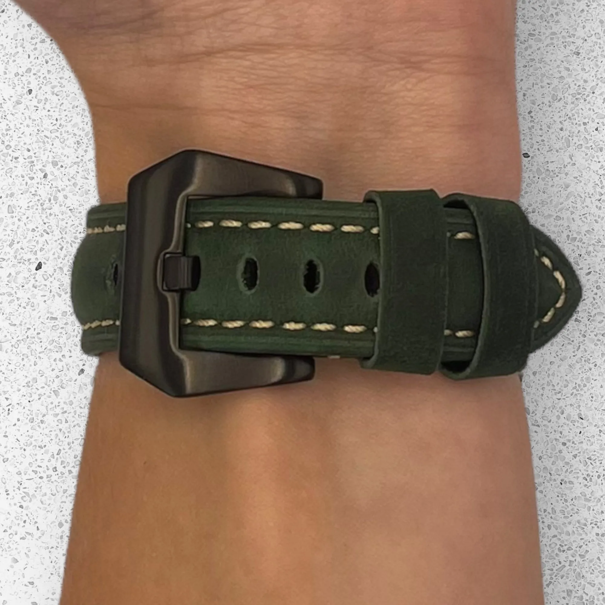 Retro Leather Straps Compatible with the Brew Watch  Retrograph & 8-Bit Brew