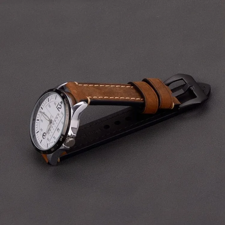 Retro Leather Straps Compatible with the Brew Watch  Retrograph & 8-Bit Brew