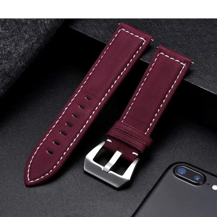 Retro Leather Straps Compatible with the Brew Watch  Retrograph & 8-Bit Brew