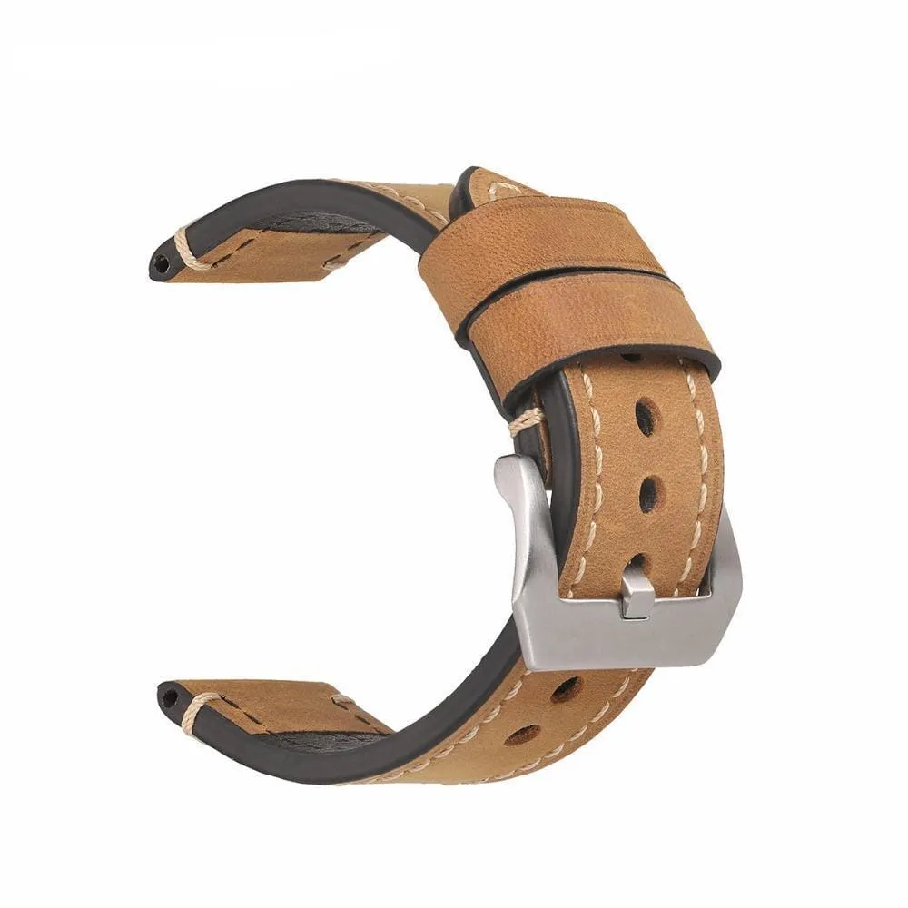 Retro Leather Straps Compatible with the Brew Watch  Retrograph & 8-Bit Brew