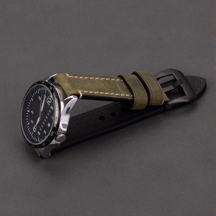 Retro Leather Straps Compatible with the Brew Watch  Retrograph & 8-Bit Brew