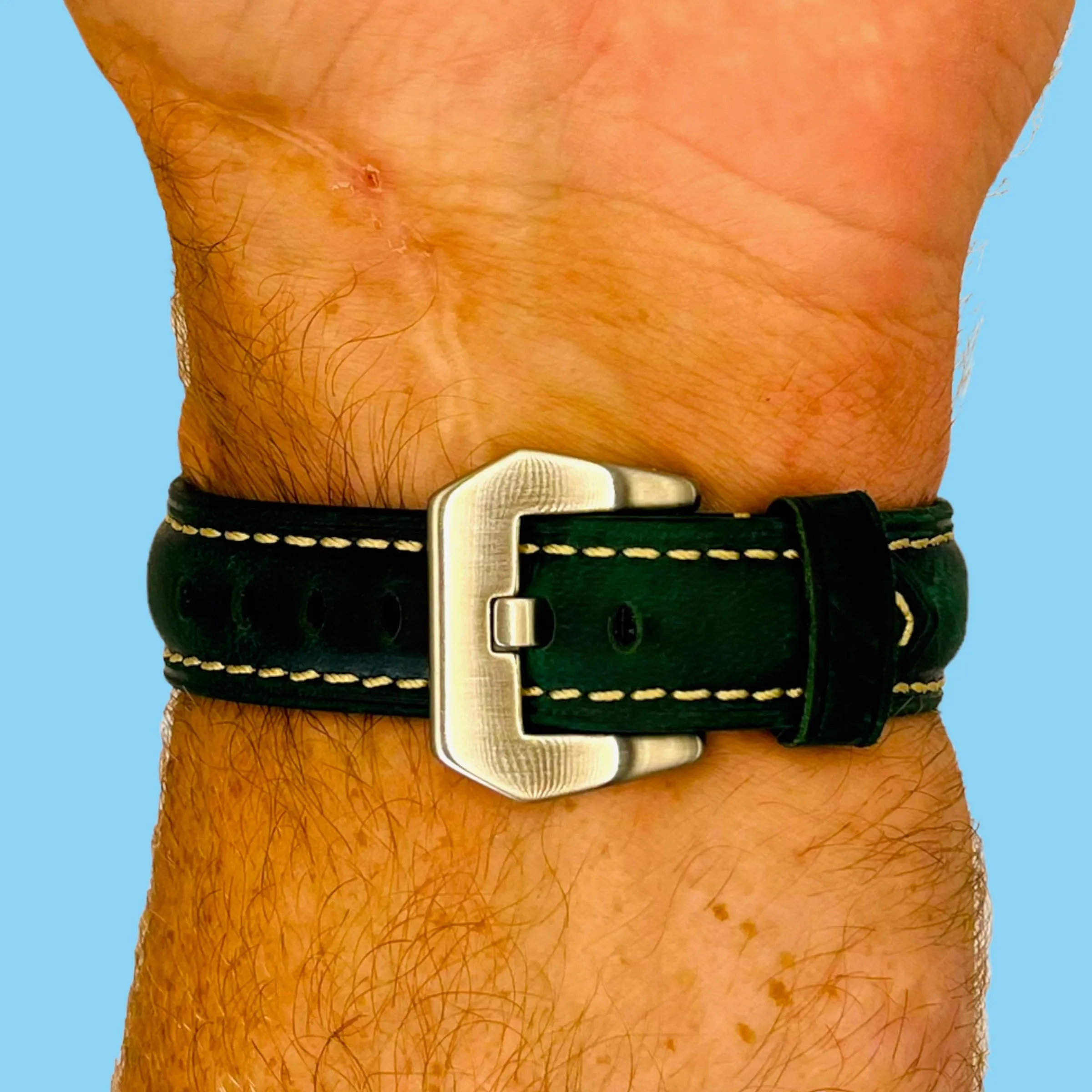 Retro Leather Straps Compatible with the Brew Watch  Retrograph & 8-Bit Brew