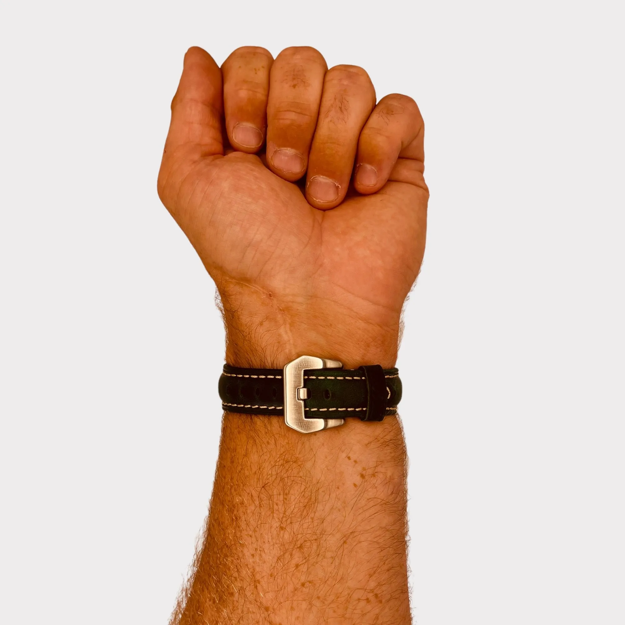 Retro Leather Straps Compatible with the Brew Watch  Retrograph & 8-Bit Brew
