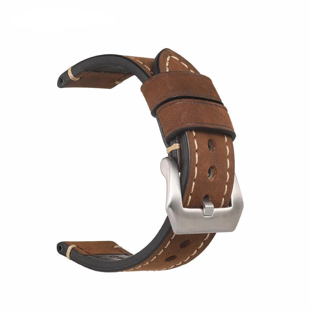Retro Leather Straps Compatible with the Brew Watch  Retrograph & 8-Bit Brew