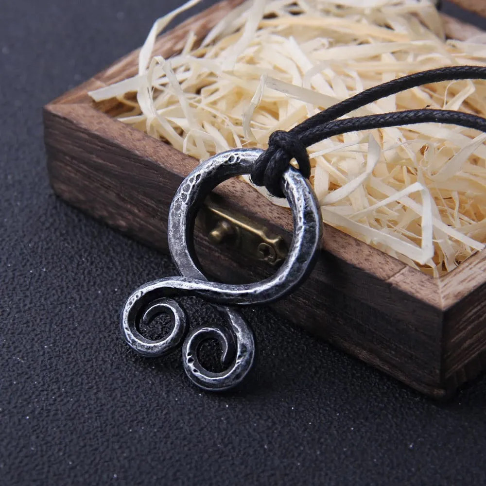 Troll Cross Vintage Necklace