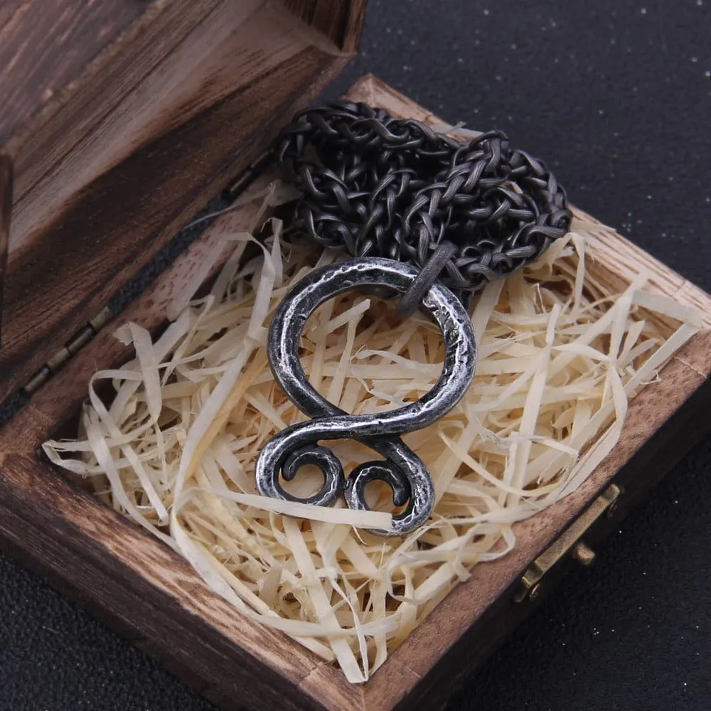 Troll Cross Vintage Necklace