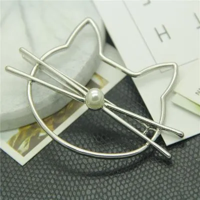 Whiskered Hair Pin (2pcs)